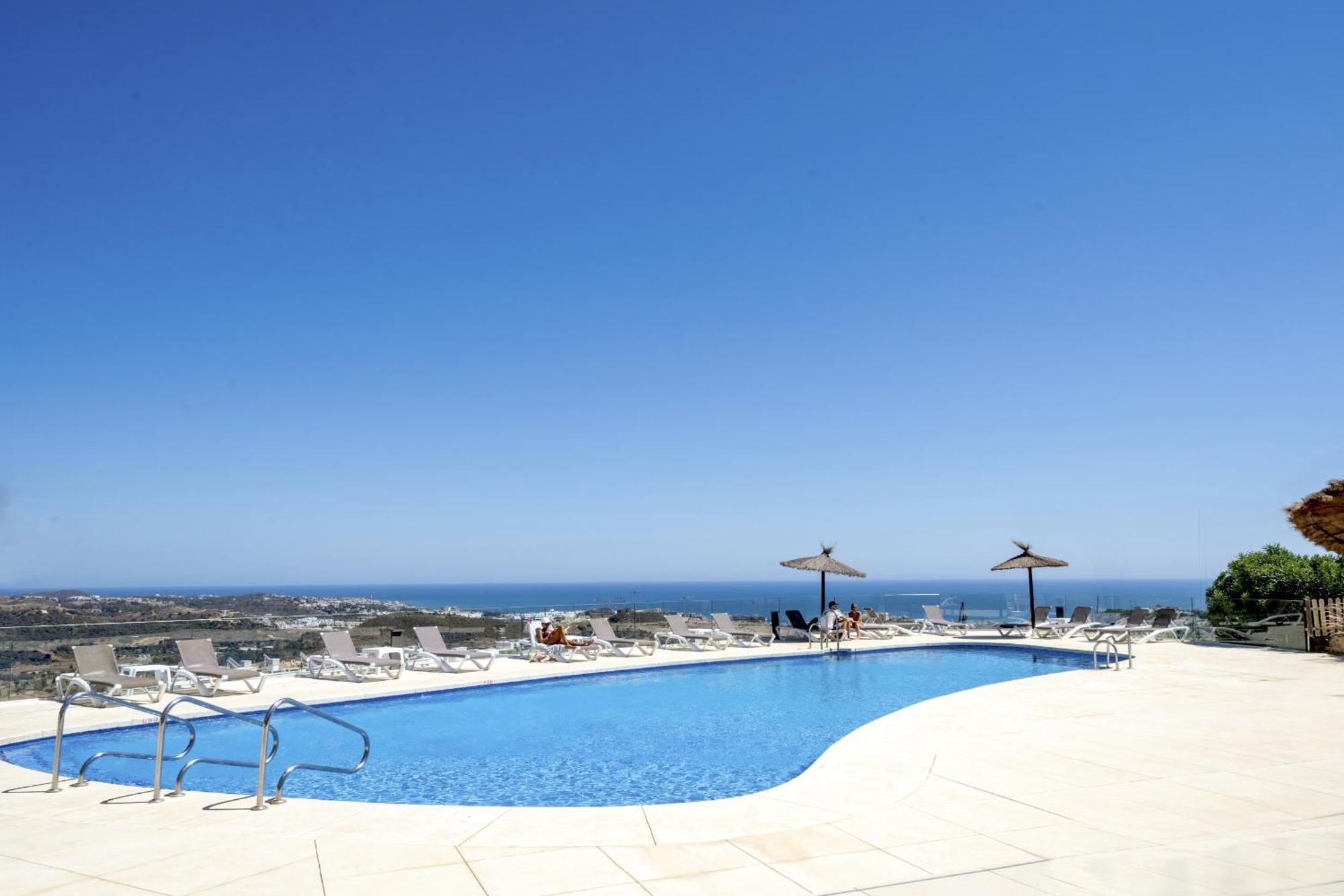 Modern 2 Bed 2 Bath La Cala Hills Apt-Sea Views - 104 Михас Коста Екстериор снимка