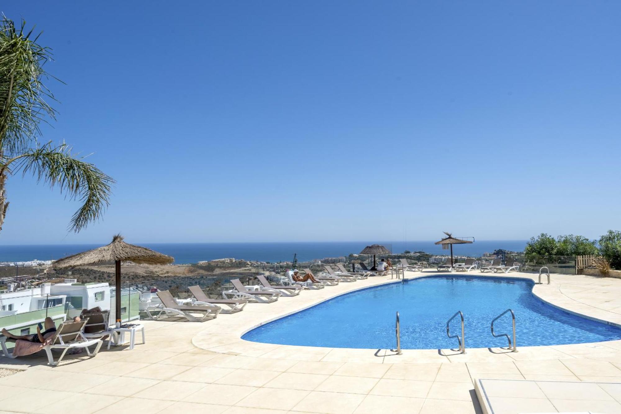 Modern 2 Bed 2 Bath La Cala Hills Apt-Sea Views - 104 Михас Коста Екстериор снимка